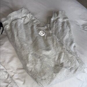 Gray Sweatpants with Logo - born primitive